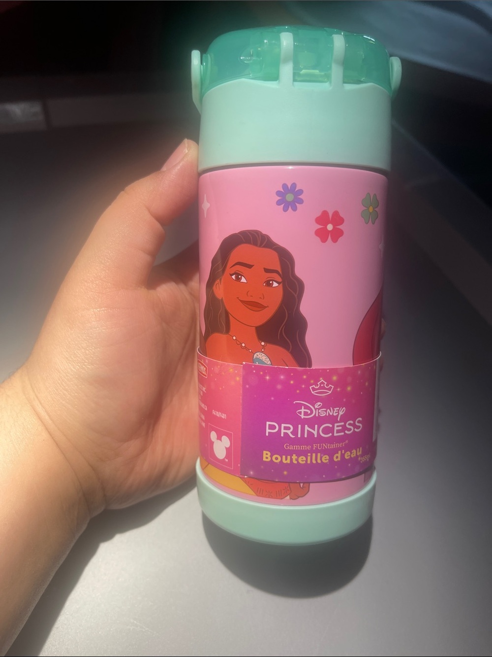 Disney Princess Water Bottle - 12pz